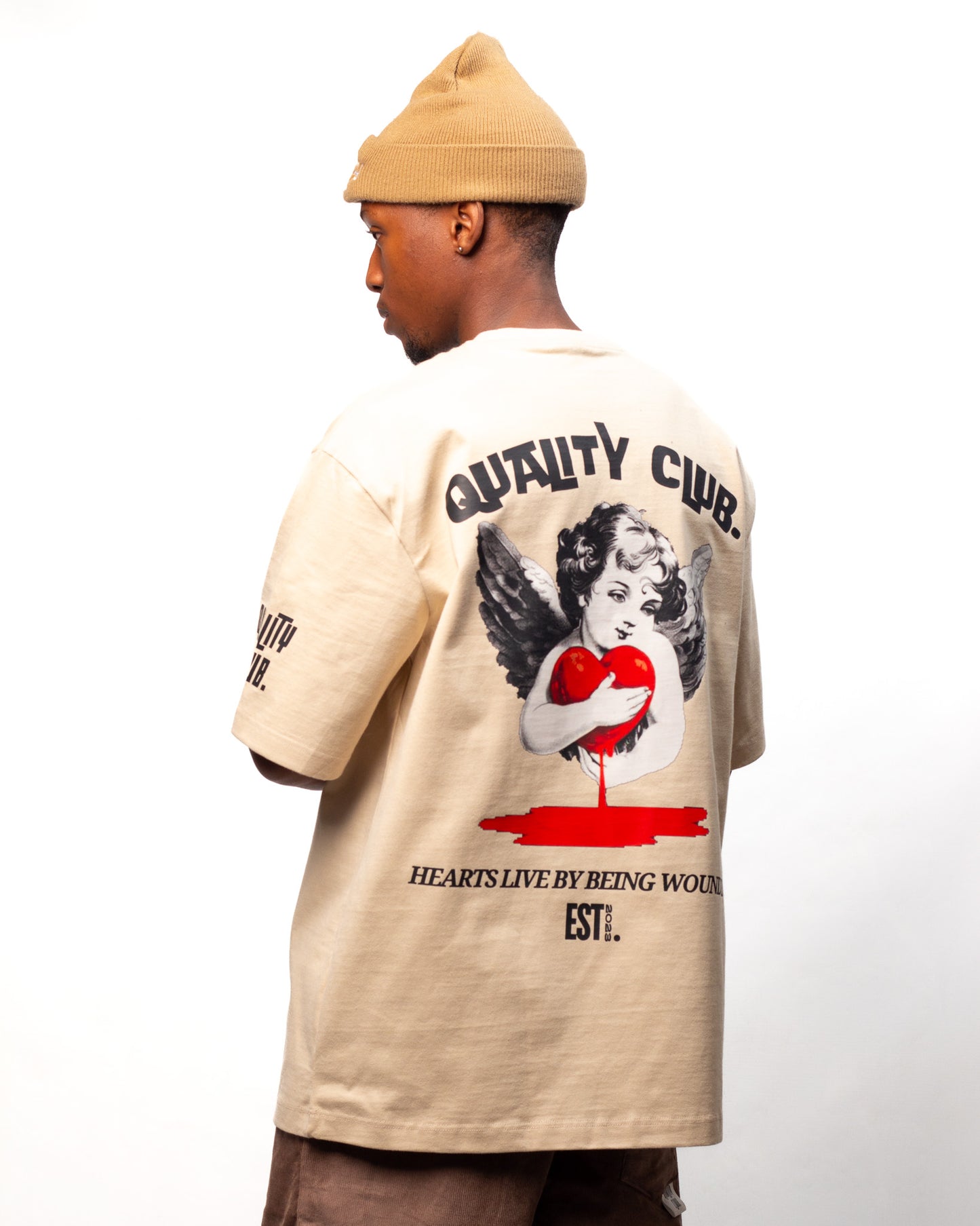 "Hearts Live By Being Wounded" Boxy Tee