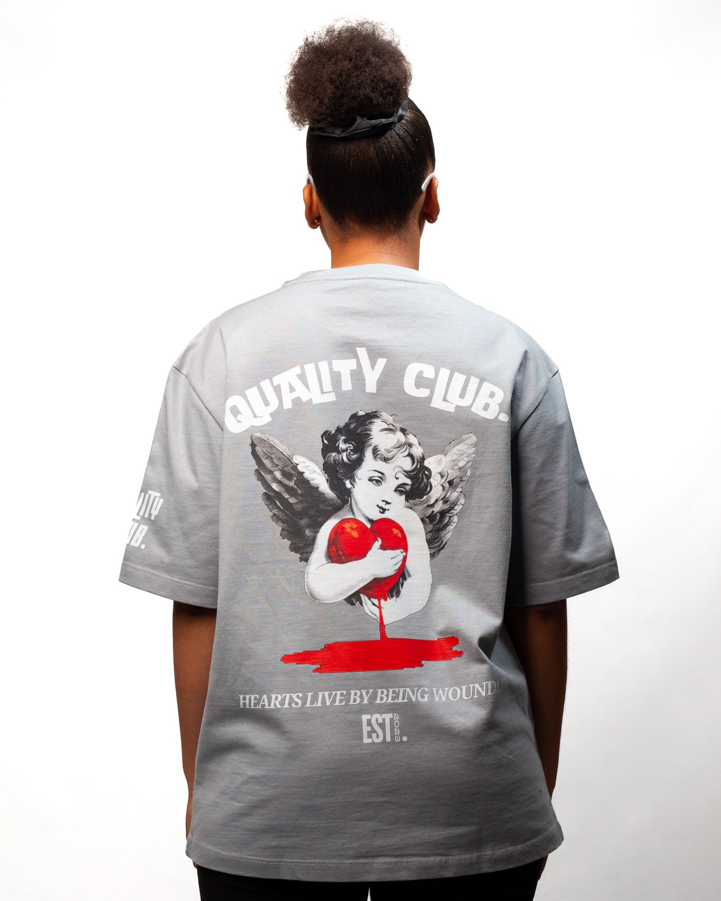 "Hearts Live By Being Wounded" Boxy Tee